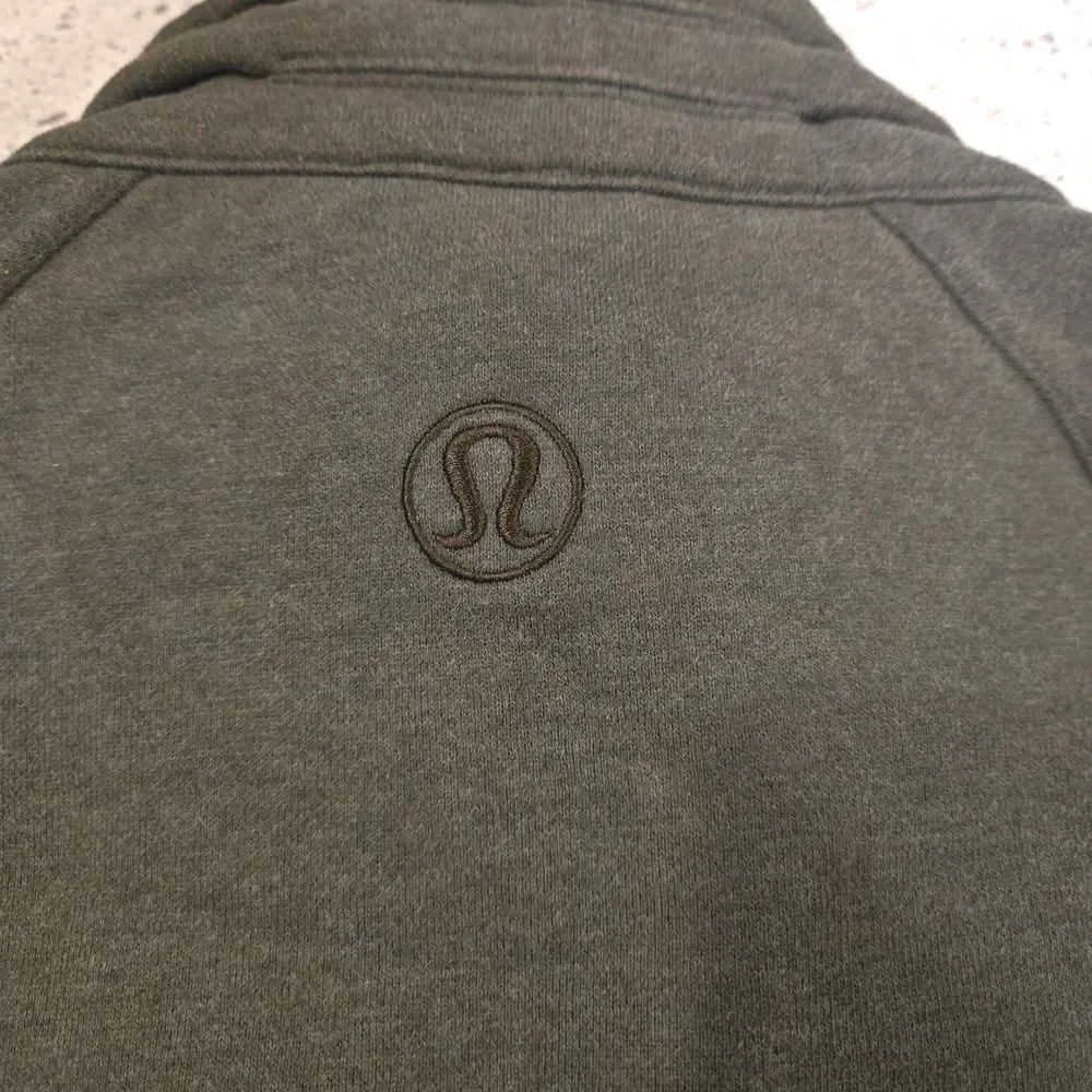 Lululemon Athletica Green Full Zip Scuba Jacket